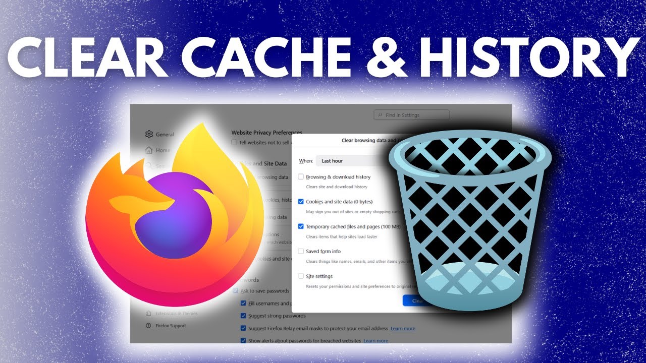 Delete Firefox Browsing Data (Step-by-Step Guide)