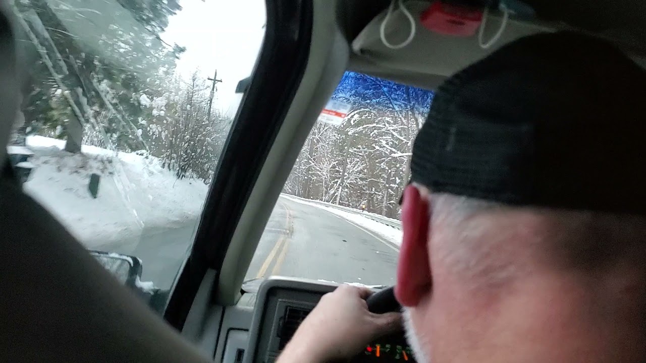 Beau driving the Chumstick Highway from Plain to Leavenworth