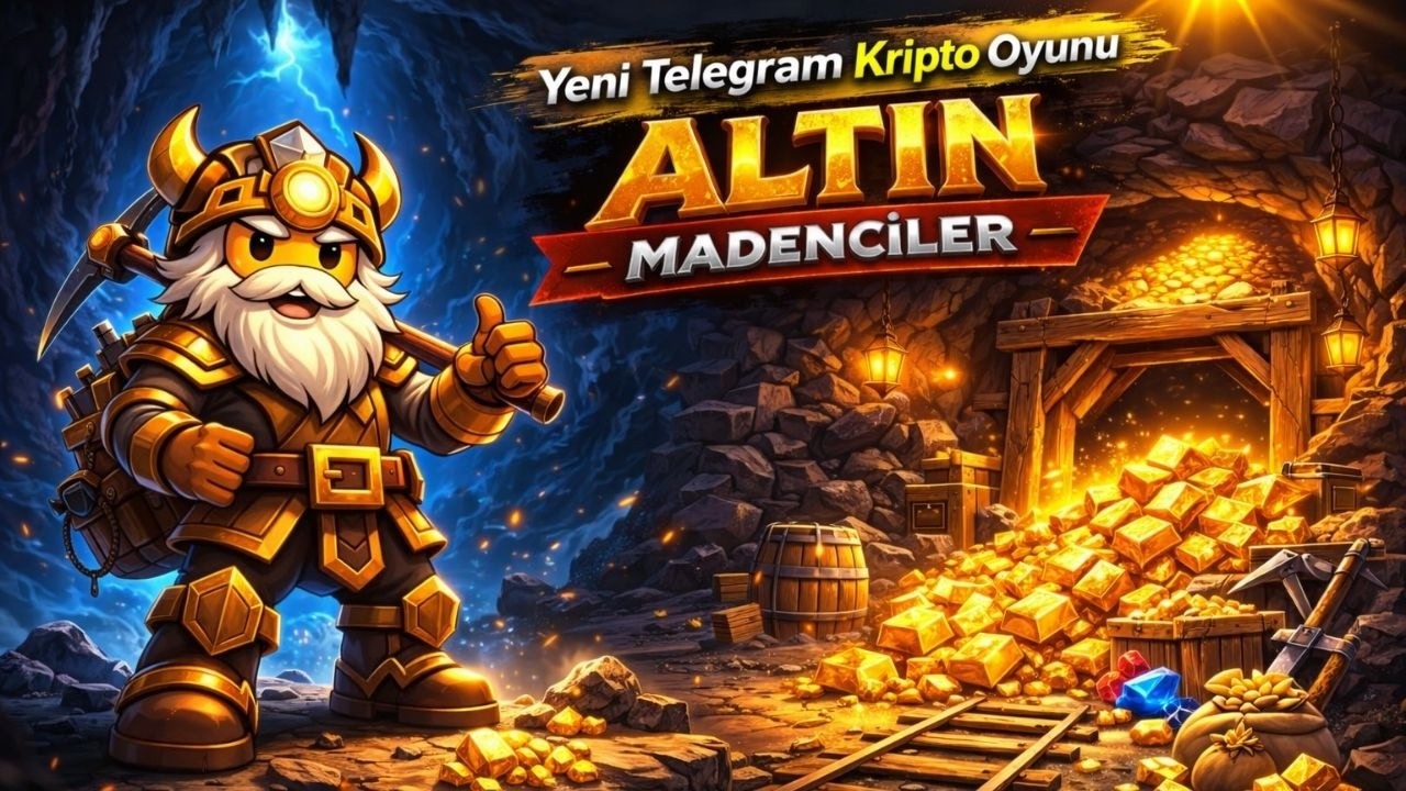 💎 Yeni &Ccedil;ıkan Telegram Kripto Oyunu!  Altın Madenci ( Golden Miner ) İncelemesi