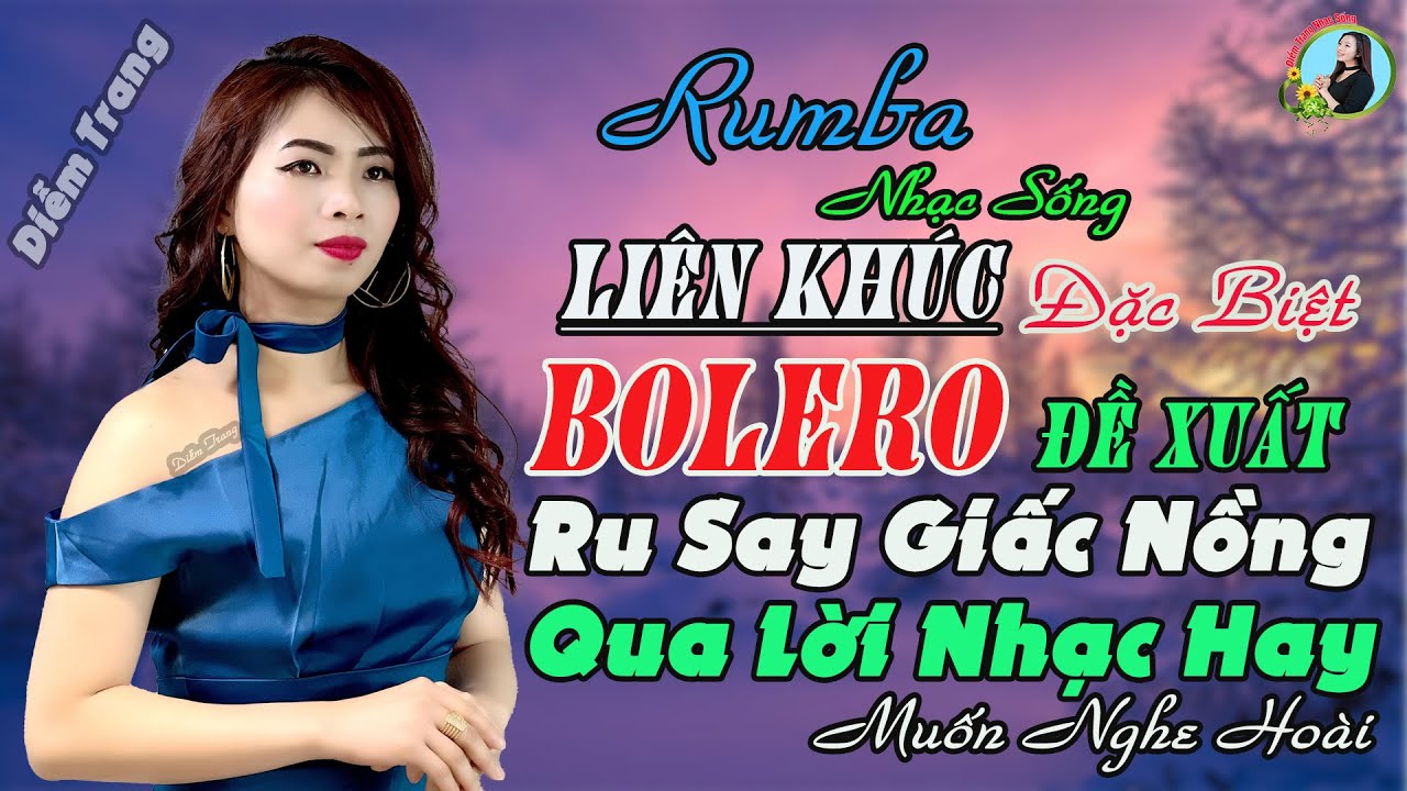 LK Bolero Đề Xuất Đặc Biệt | Mới Nhất 2022 | Nghe Tới Đâu Nhói❤Tới Đó | Diễm Trang