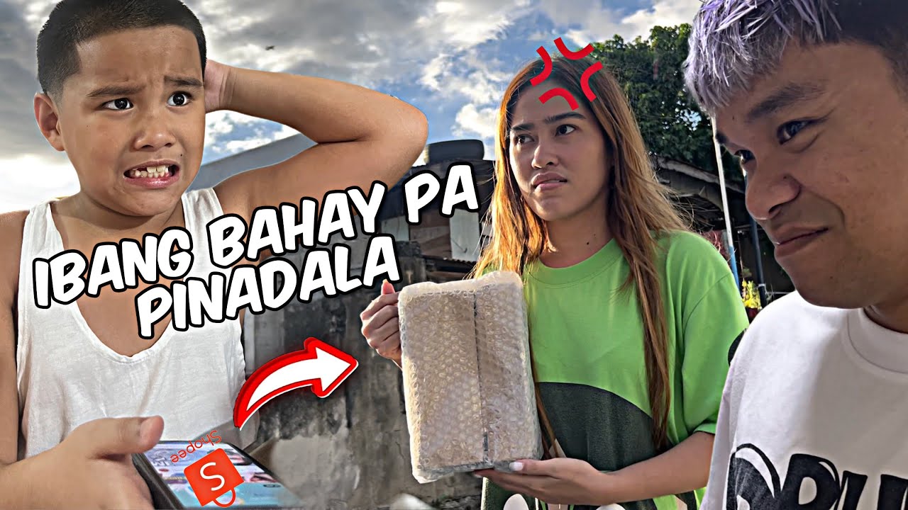 UMORDER SA SHOPEE SI CROW  DI NAMIN ALAM! (IBANG BAHAY PA PINADALA)