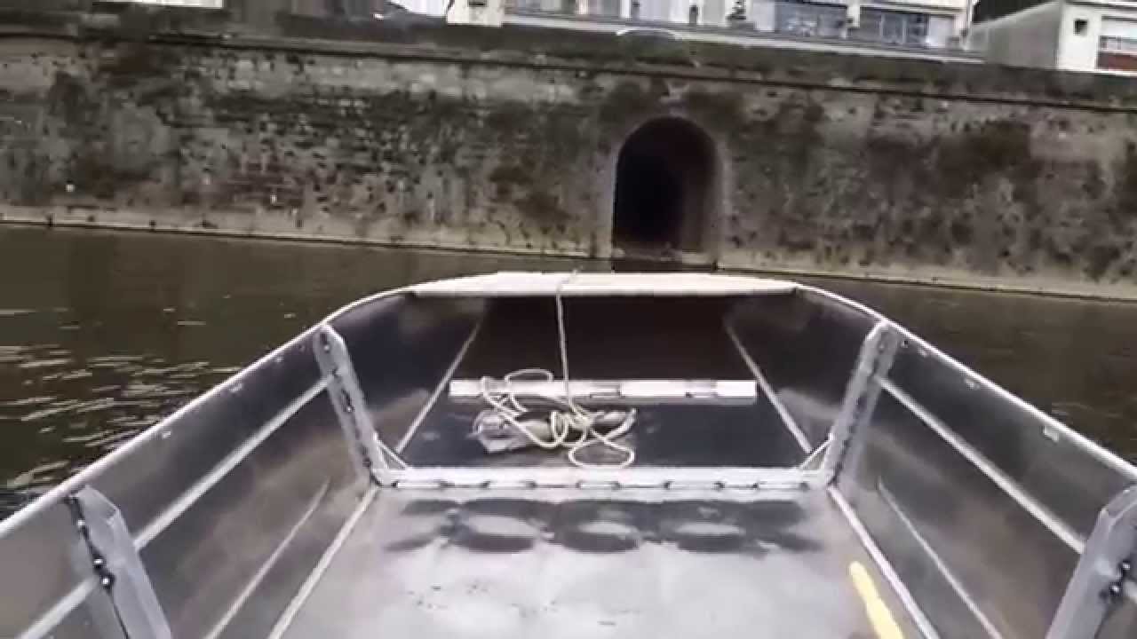 Barque aluminium - Barque 5000 G en Mayenne (France) - Barque alu - Fishing aluminium boat -