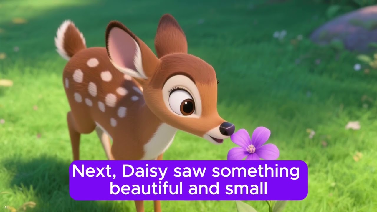 Daisy’s Forest Adventure! 🌲 | Learn Big & Small | Kids Vocabulary