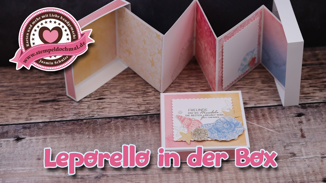 Tutorial: Leporello in der Box mit Produkten von Stampin' Up!