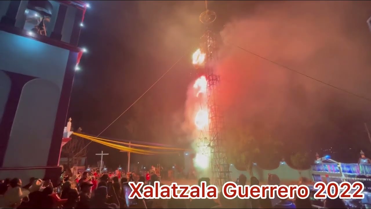 Quinto Viernes de Cuaresma quema de Castillo en Xalatzala Guerrero 2022