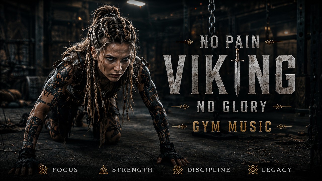 VIKING TRAP HIP HOP GYM PLAYLIST  🔥 Epic gym motivation anthems