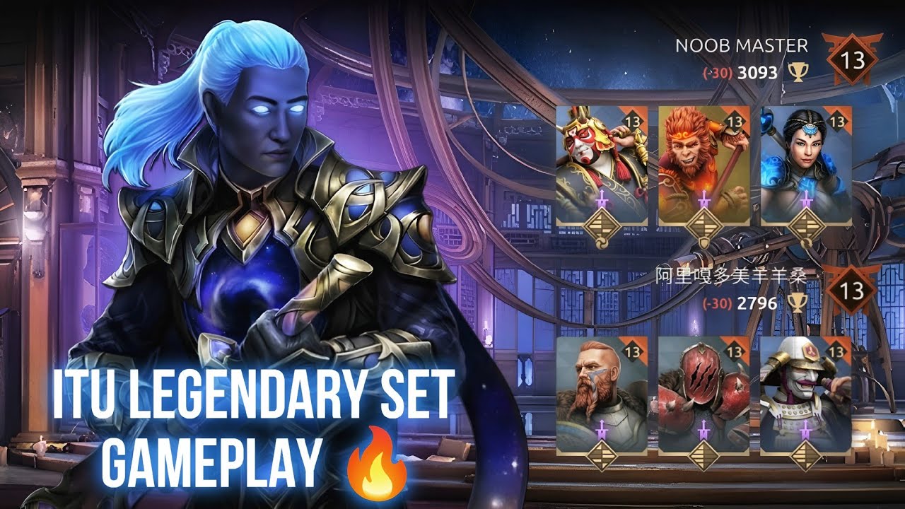 Renova's Itu Goes Legendary!⚡🔥| Itu Legendary Set Gameplay 😎🔥| Renova Gaming✨ | Shadow Fight 4 Arena