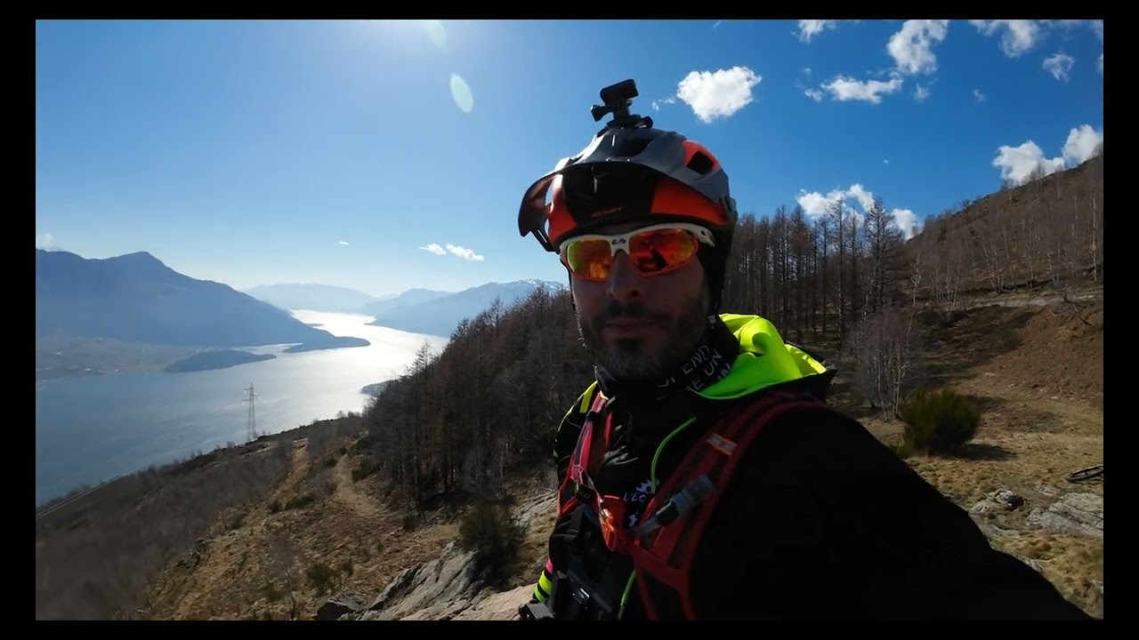 ALPE GIGIAI MTB... e il tratto esposto INCREDIBILE