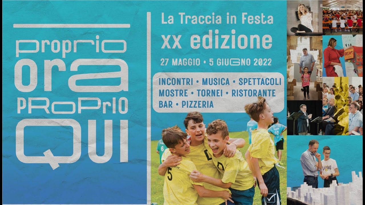 Proprio ora, Proprio qui. Video racconto della nostra grande festa. Edizione 2022
