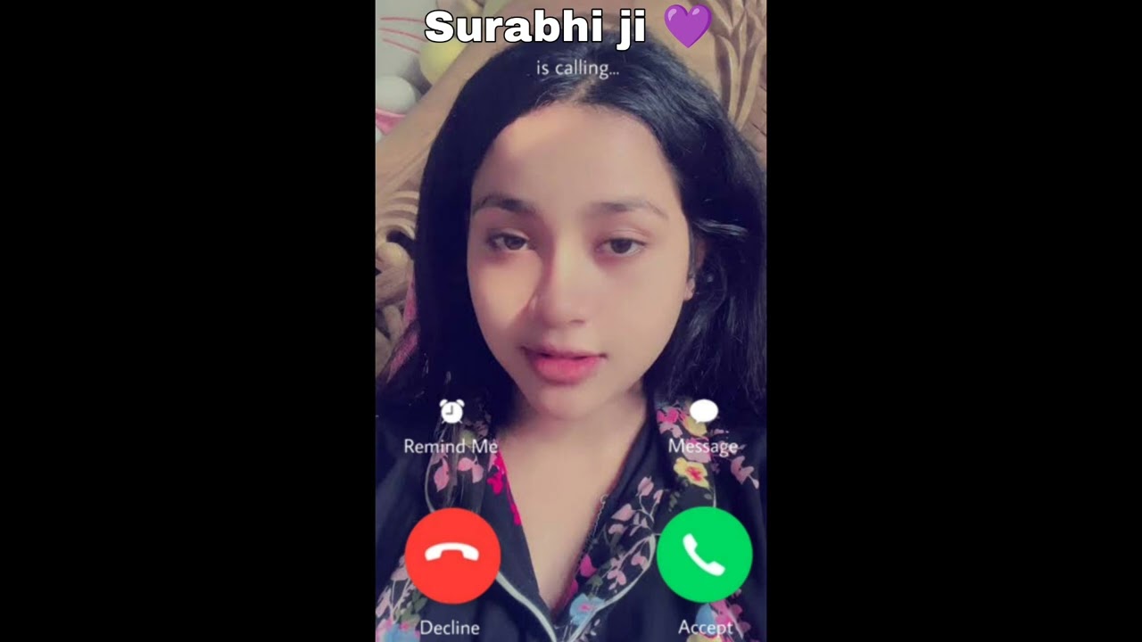 Surabhi Ji 💙 ( Cutie 🥰 ) Call Prank 😜 One Side Prank Girl Voice 🤫 Recording 