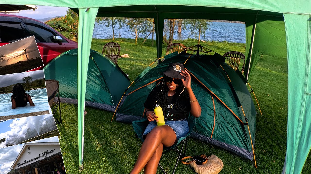 Camping Next to Hippos:Geothermal Spa, and 5AM Sunrise!