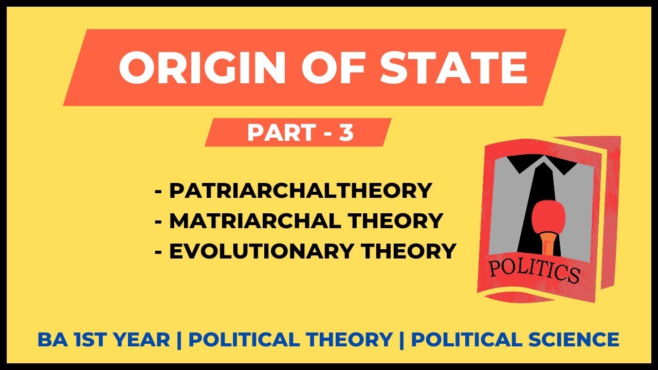 State | Origin of State | BA 1st Year | Evolutionary Theory | Political Theory | Political Science