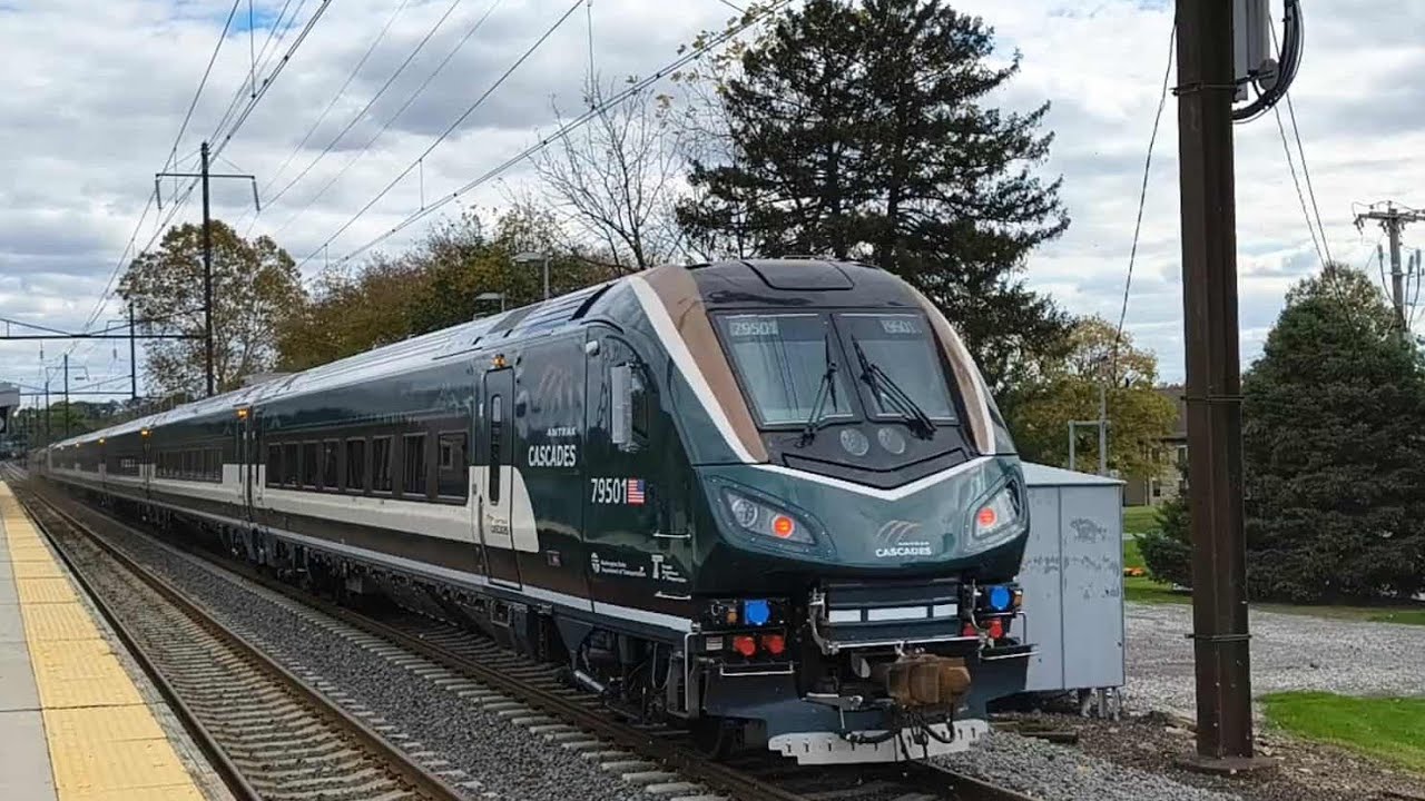 Amtrak Cascades Special Elizabethtown PA 