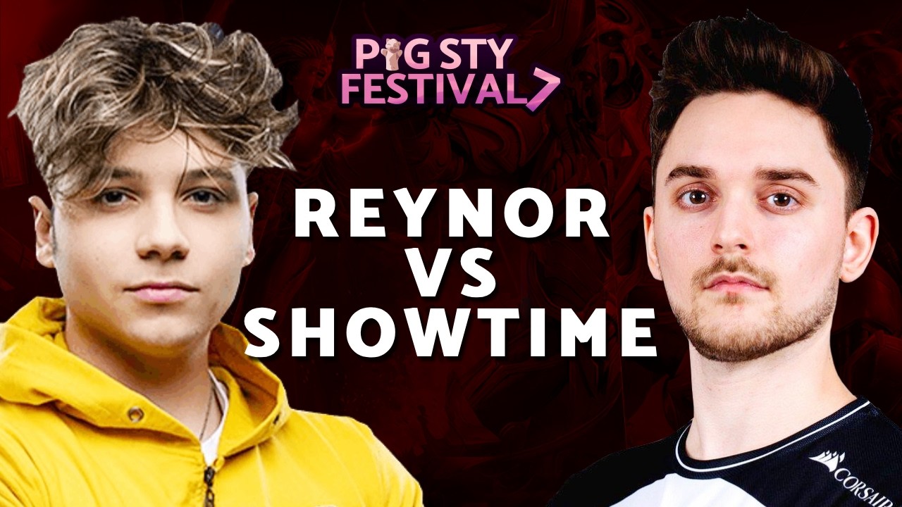 REYNOR vs SHOWTIME's Insane Stasis Traps | PiGFest 7.0 (Bo7 ZvP) - StarCraft 2