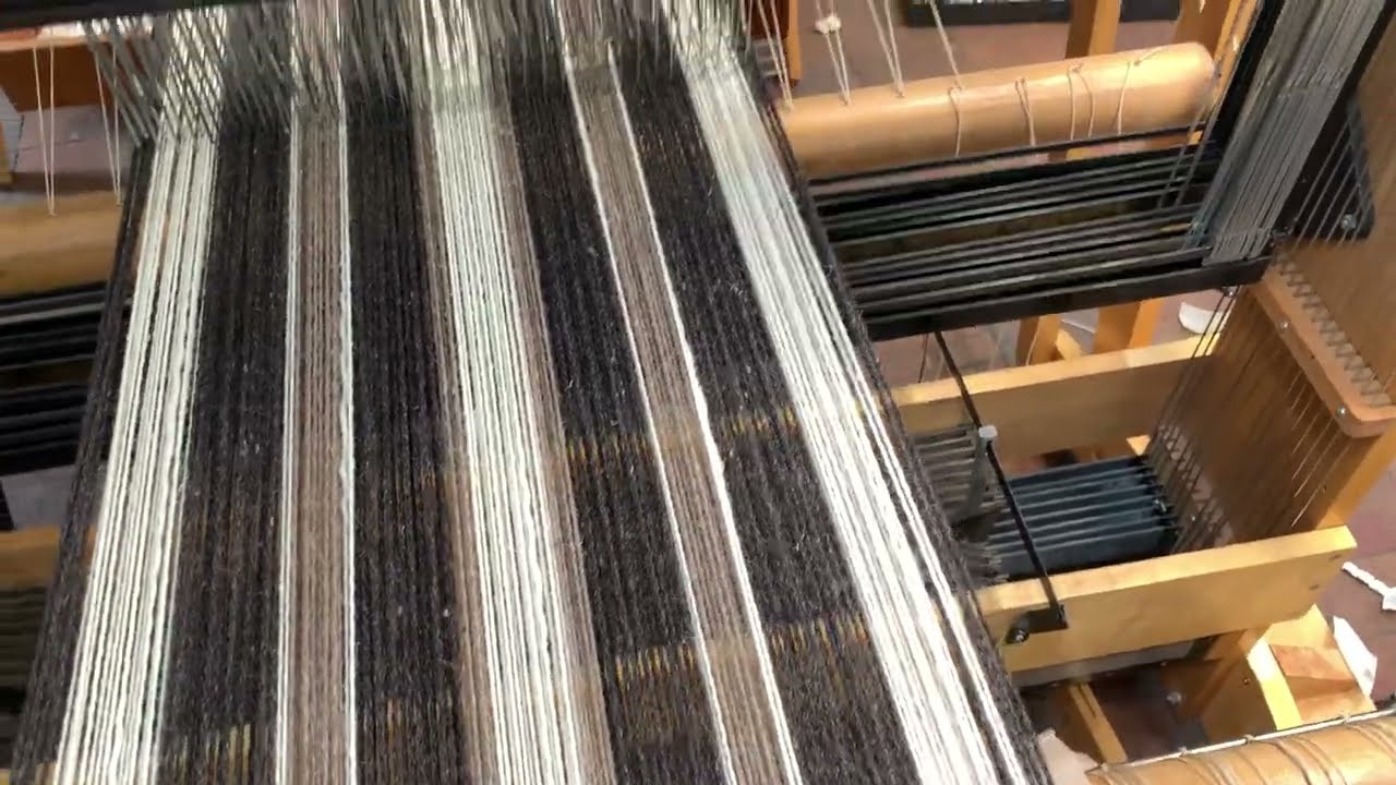 Handmade Weaving with My Own Flock's Wool - Monastery of Christ in the desert