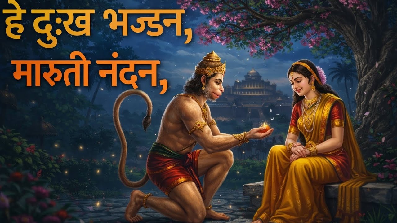 हे दुःख भंजन, मारुती नंदन | Hanuman Bhajan Lofi | Bhakti Lofi Songs | Hanuman Ji Lofi