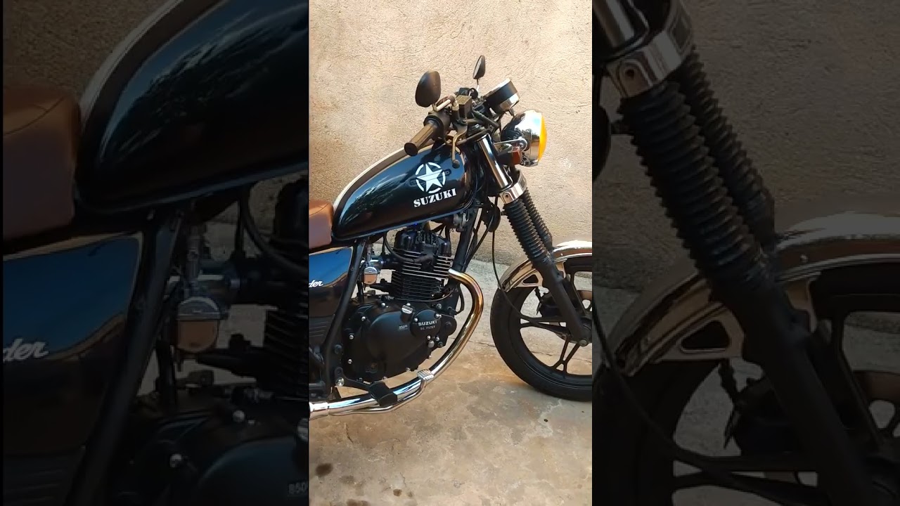 Intruder 125 caf&eacute; racer