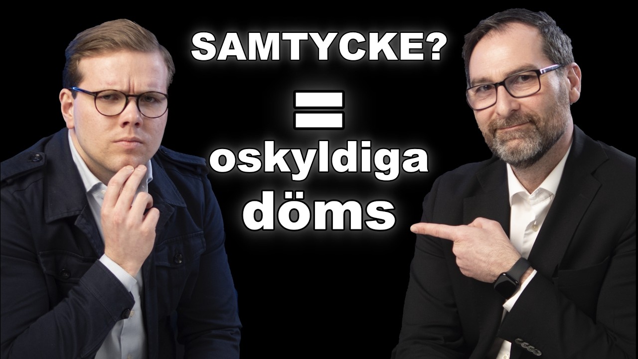 39 % döms enbart på ord - överraskande fakta om samtyckeslagen
