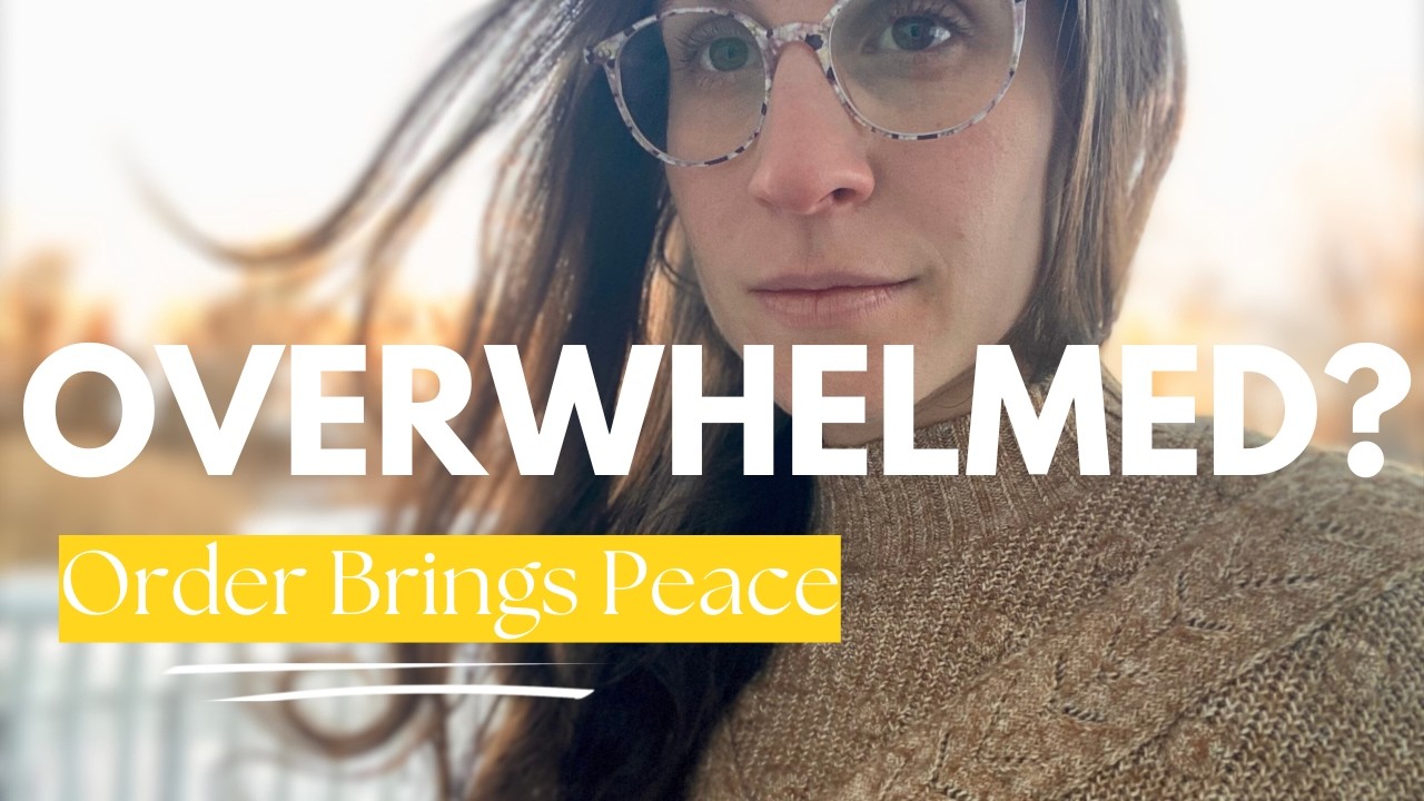 Feeling Overwhelmed? (How Organization Helps You Feel Grounded) 🌱
