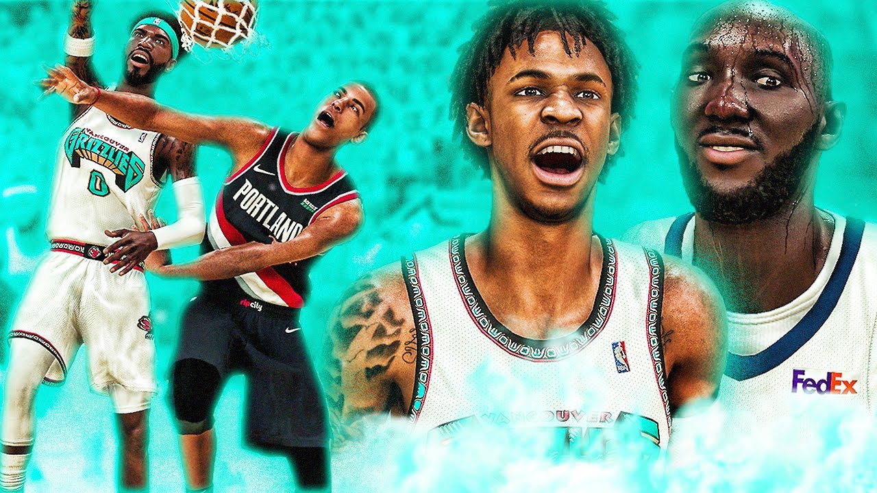 Tacko Fall and Ja Morant Debut Playoff Game! Superteam Went Crazy First Round! NBA 2K20 MyCAREER
