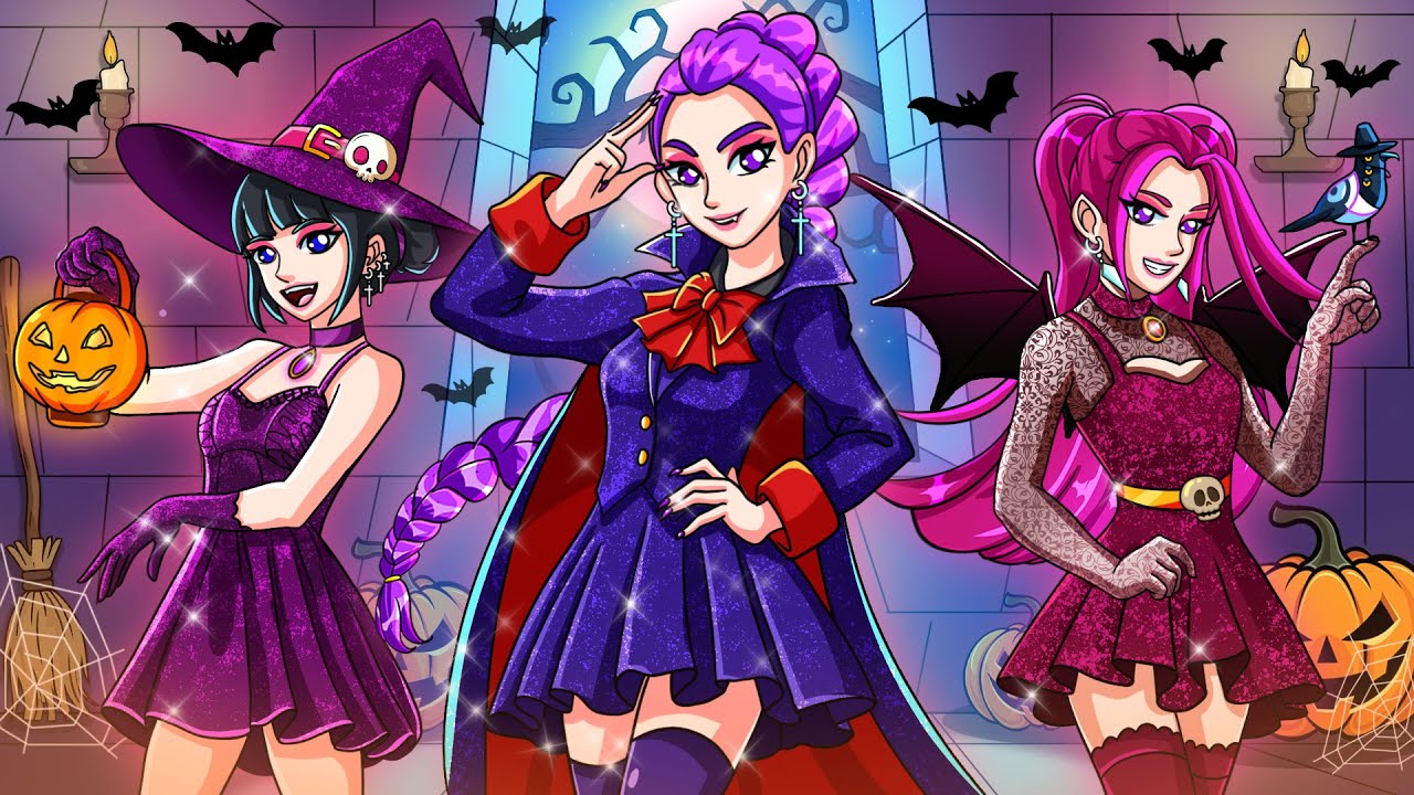 HUNTRIX, but they're HALLOWEEN! | KPop Demon Hunters Animation