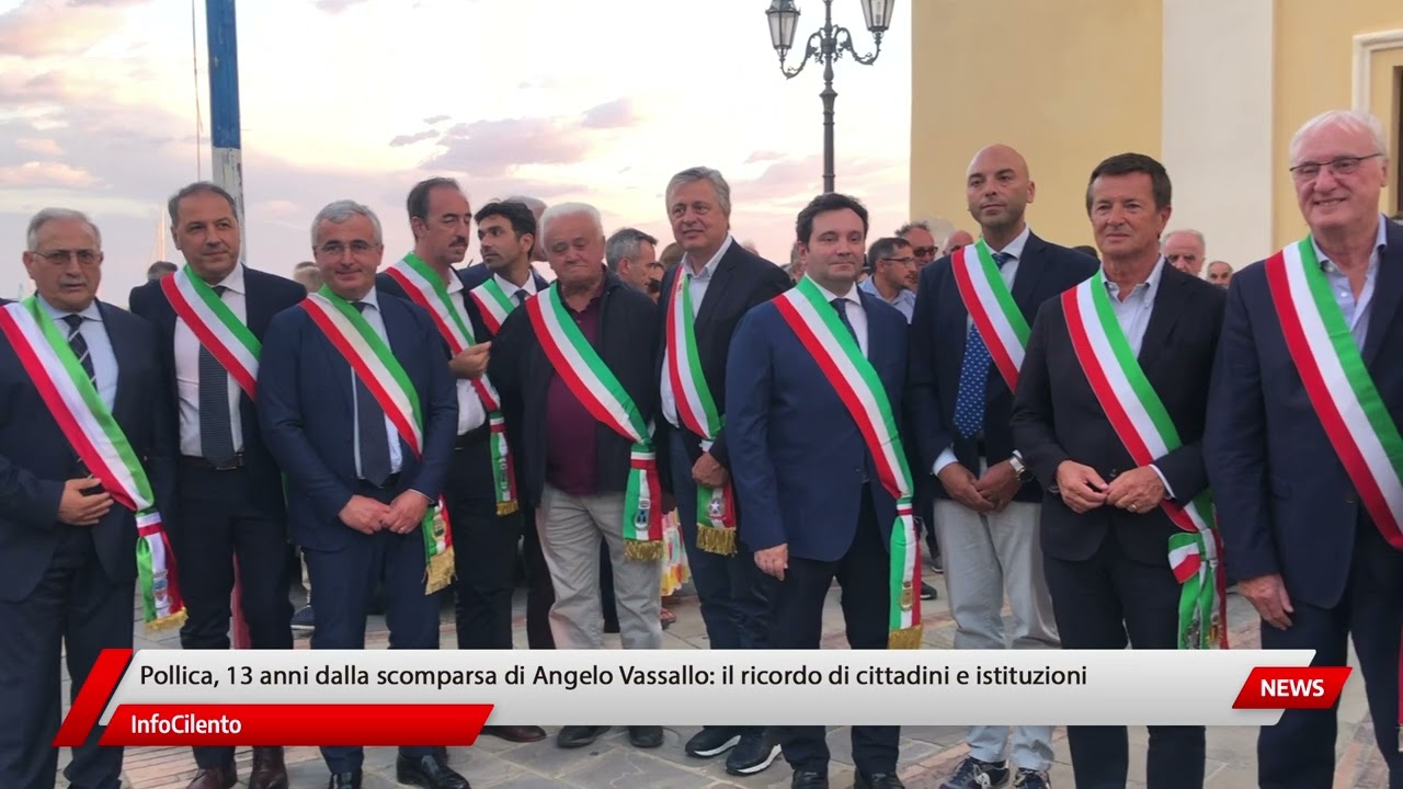 Pollica, 13 anni dalla scomparsa di Angelo Vassallo