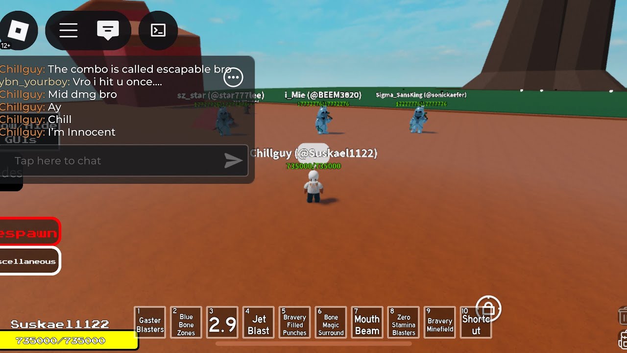 Sans game remake G404 vs 3 wondrous 🥶