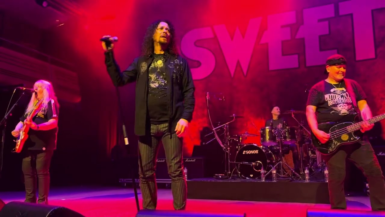 Sweet - ‘Blockbuster’ live at The Apex, Bury St Edmunds, 14 December 2023