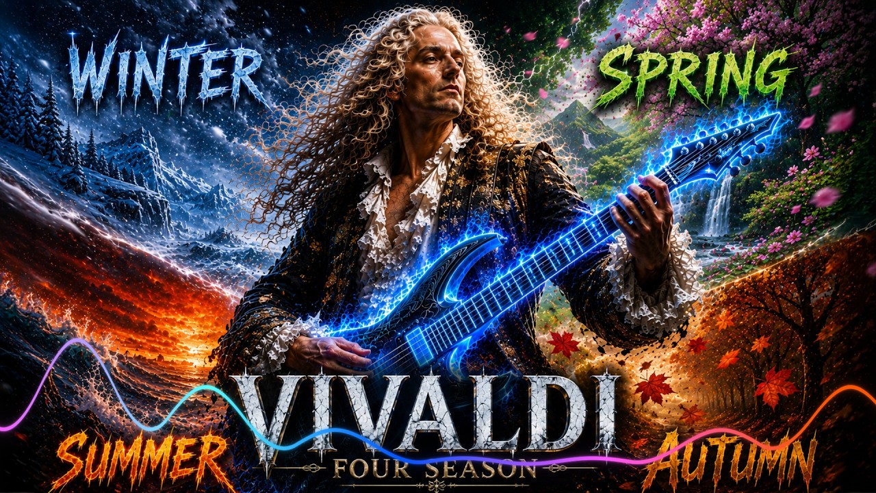 Vivaldi - The Four Seasons (Heavy Metal Version) ⚡ Epic Symphonic Metal Remix