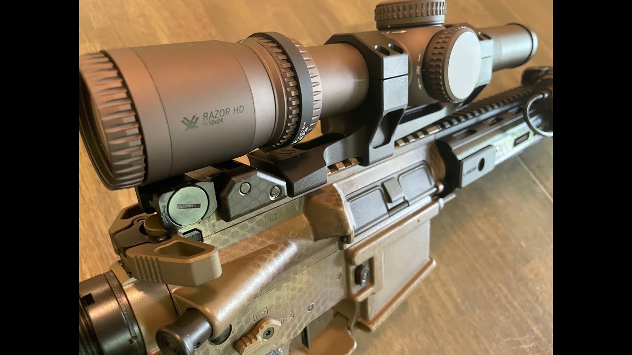 Installing a Scope (Vortex Razor HD GEN III) 1-10