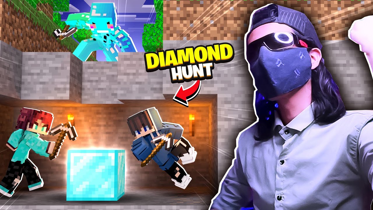 ₹10,000 MINECRAFT DIAMOND HUNT CHALLENGE