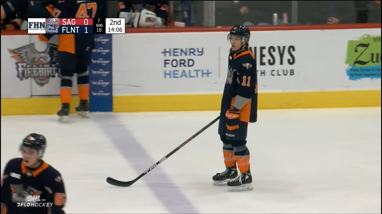 Kevin He Shifts - Jan 9 2026 (Saginaw vs Flint)