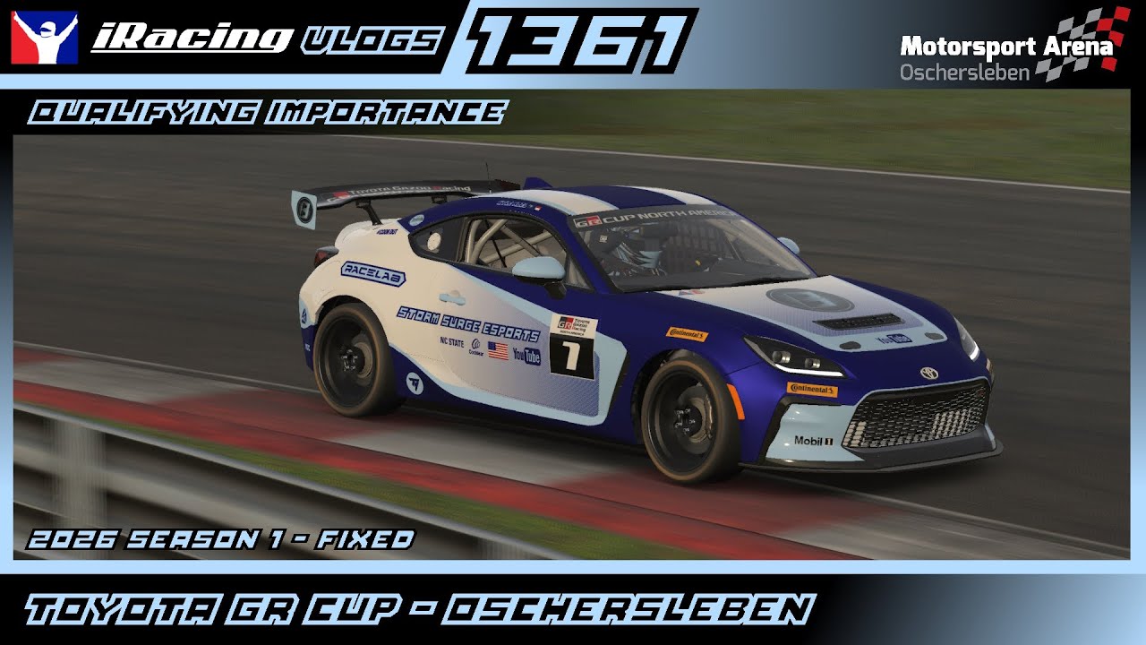 Qualifying Importance - Toyota GR Cup @ Oschersleben (B Course) - Fixed - iRacing Ep. 1361