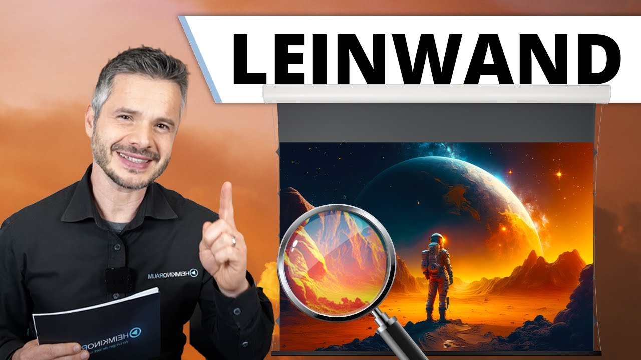 Unsere neue Beamer Leinwand für Heimkinos - Apollo Motion!