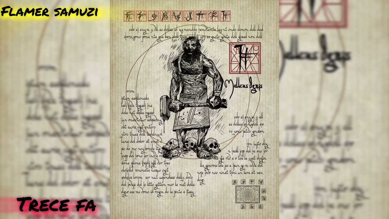 El martillo,(13 fantasmas) 3 de 12, creditos al creador de la imagen