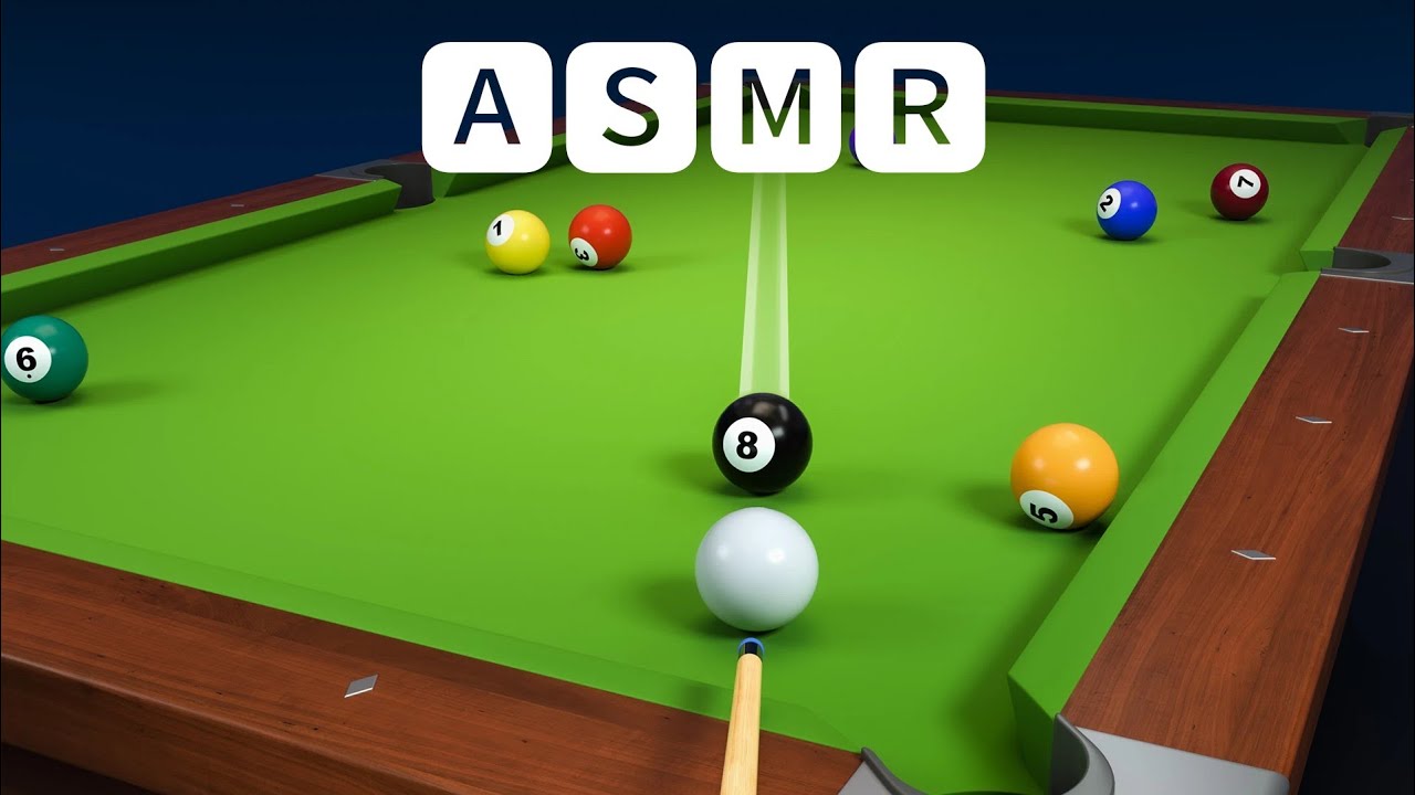 ASMR 🎱 Contexto: ¡Guau! en 8 Ball Pool