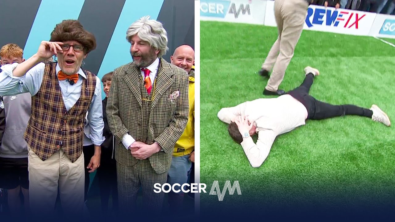 Eastenders duo test their tekkers!! 👀🔥 | Cole, Lawrence, Bowden & Borthwick | Soccer AM Pro AM