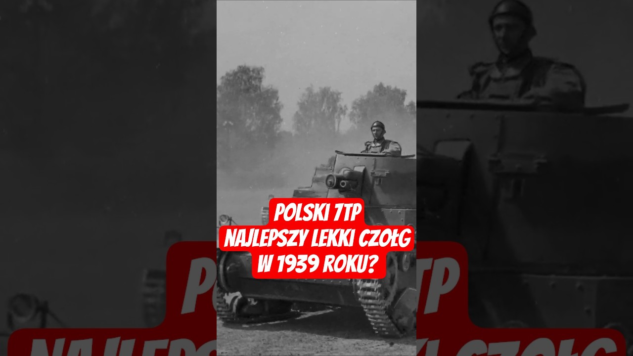 7TP - najlepszy lekki czołg w 1939 roku? #7tp #czołg #czołgi #2wojnaświatowa #wojsko #wojskopolskie