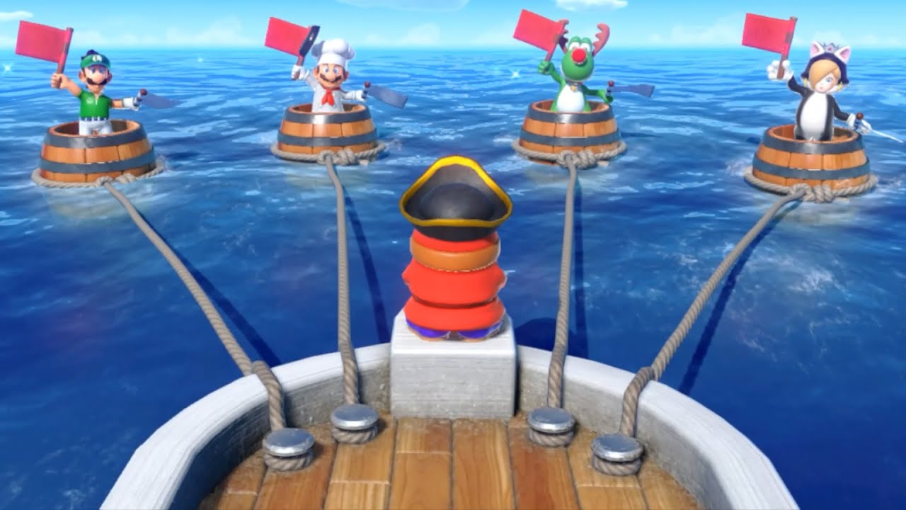 Ultimate Grudge Match: Luigi vs. Rosalina vs. Mario vs. Yoshi in Mario Party Superstars