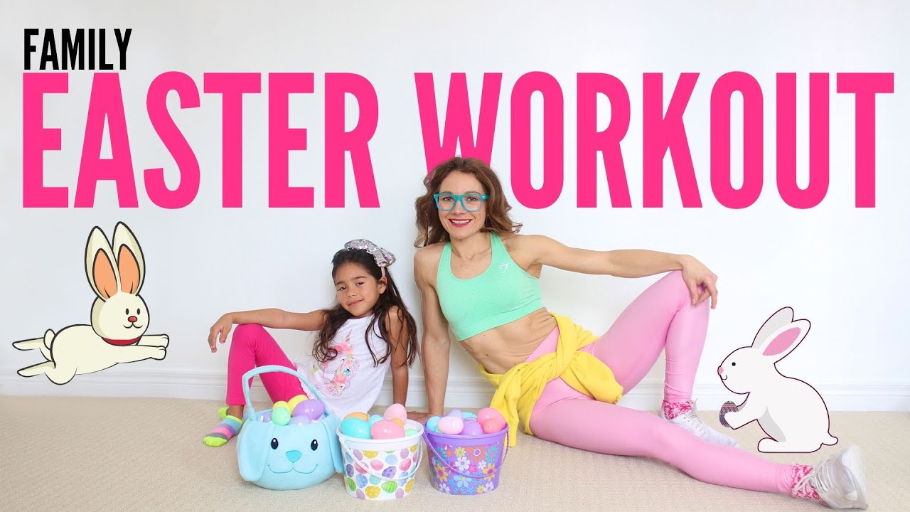 Exercises For Kids Fun Active Workout Routine At Home | EASTER WORKOUT