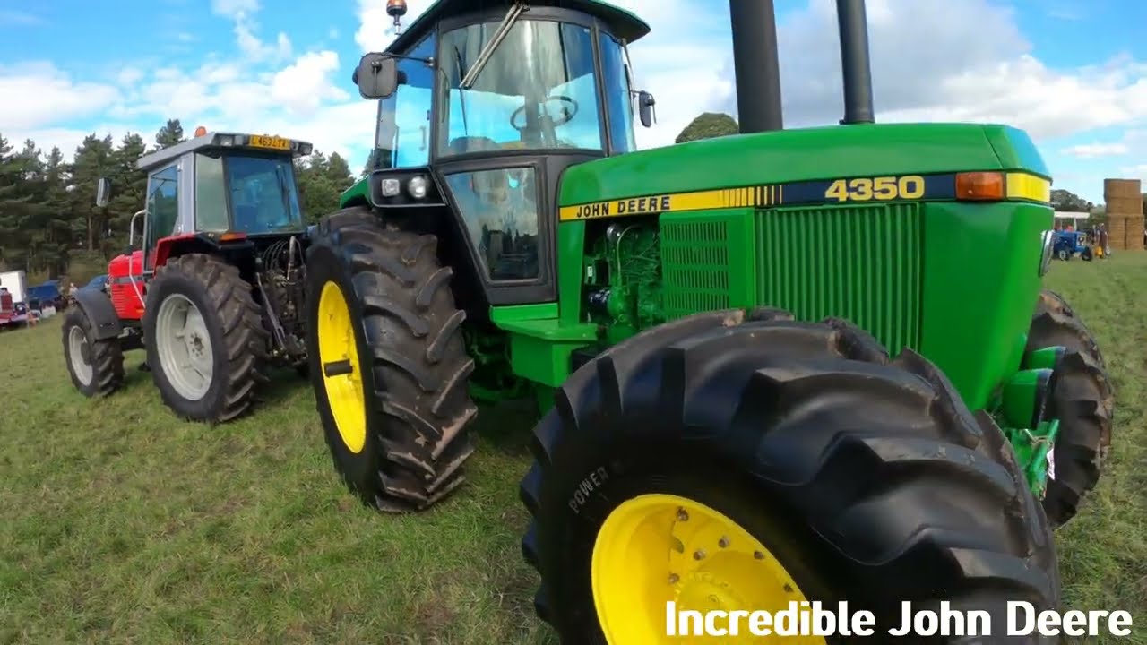 1987 John Deere 4350 4WD 7.6 Litre 6-Cyl Diesel Tractor (138HP)