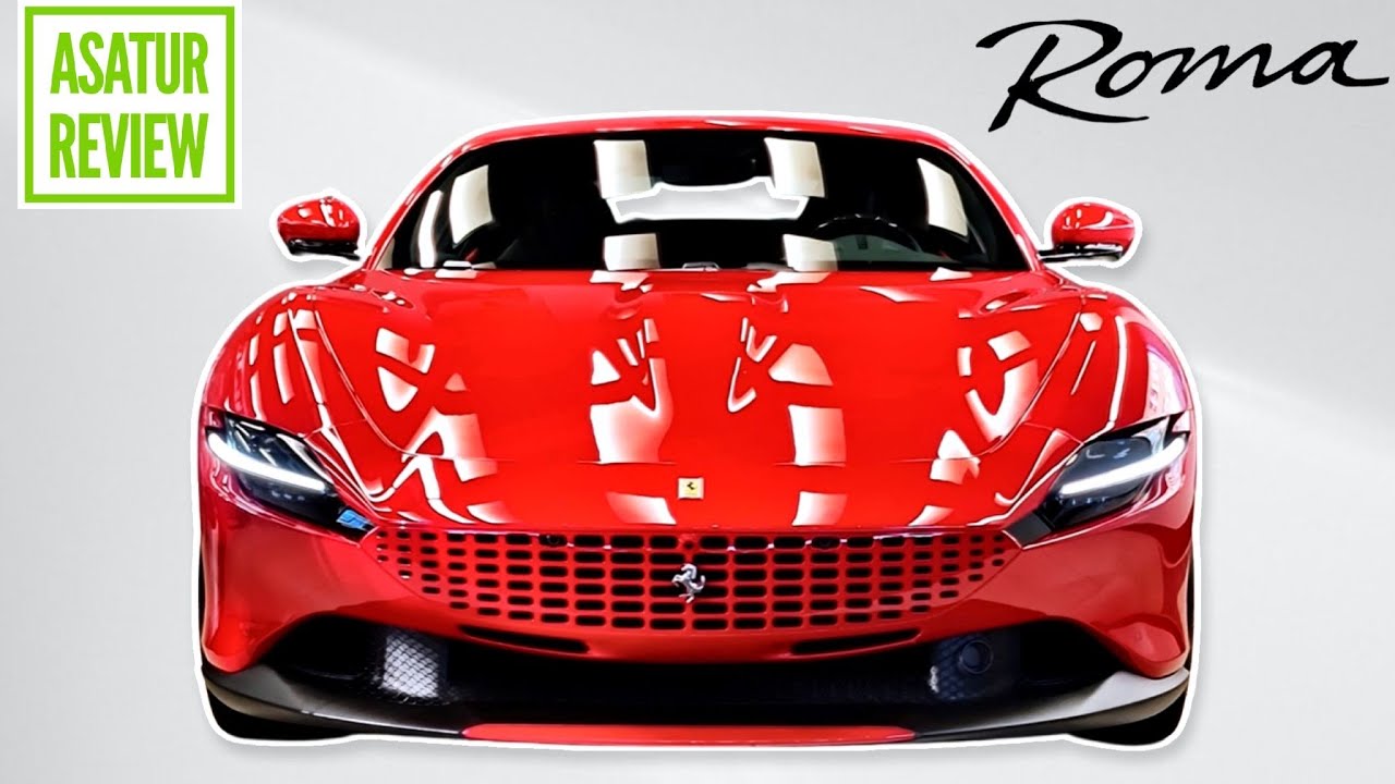 🇮🇹 Обзор Ferrari ROMA Rosso Corsa 3.9 V8 620 hp / Феррари РОМА Россо Корса 2021