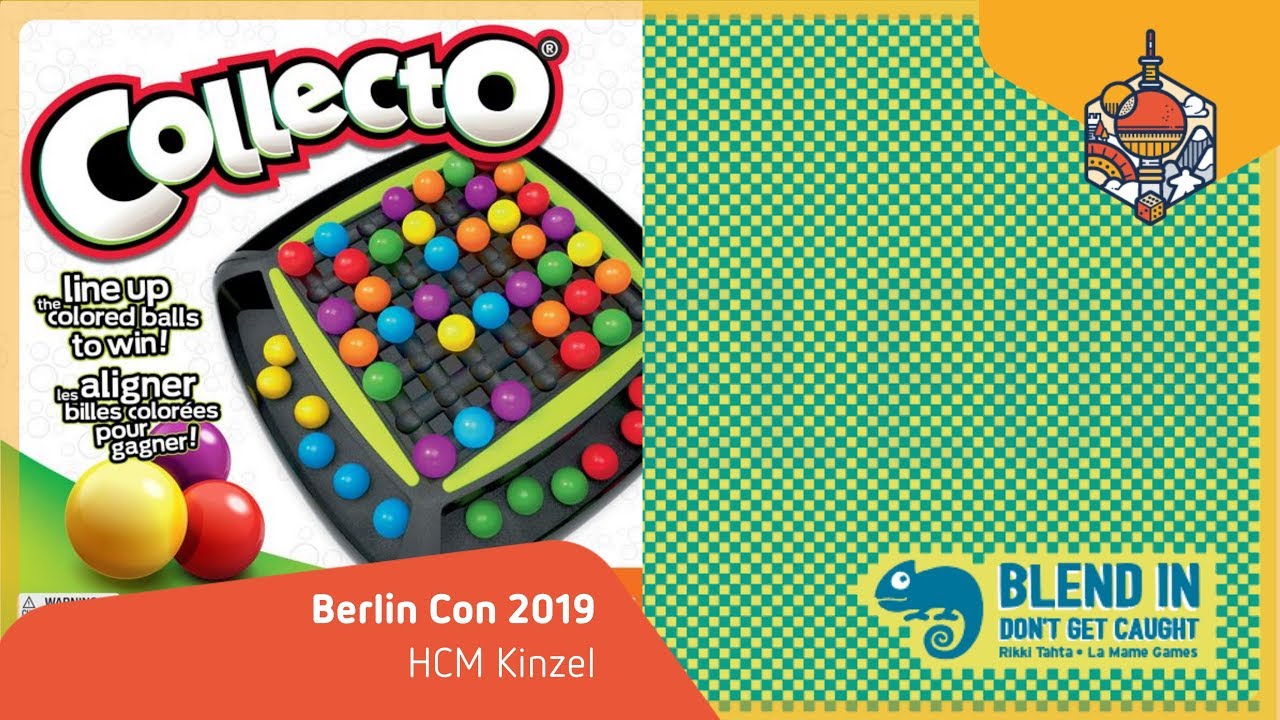 Collecto - Das Chamäleon: HCM Kinzel - Brettspiele - Berlin Brettspiel Con 2019