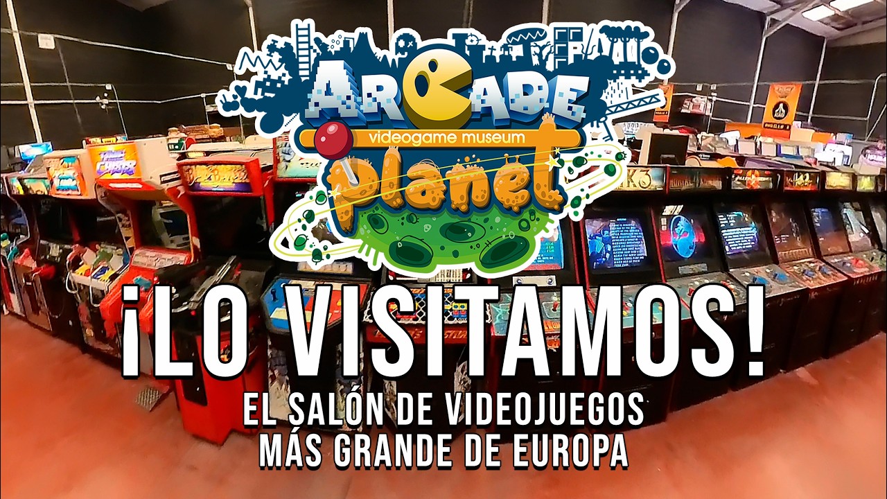 ARCADE PLANET, Sevilla 🕹 Explora el Salón de videojuegos ¡MÁS GRANDE DE EUROPA!