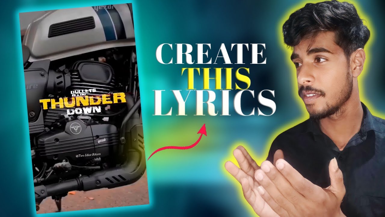How I Create Lyrics Video Like This Using Null  | Alight Motion edit | NULL ?