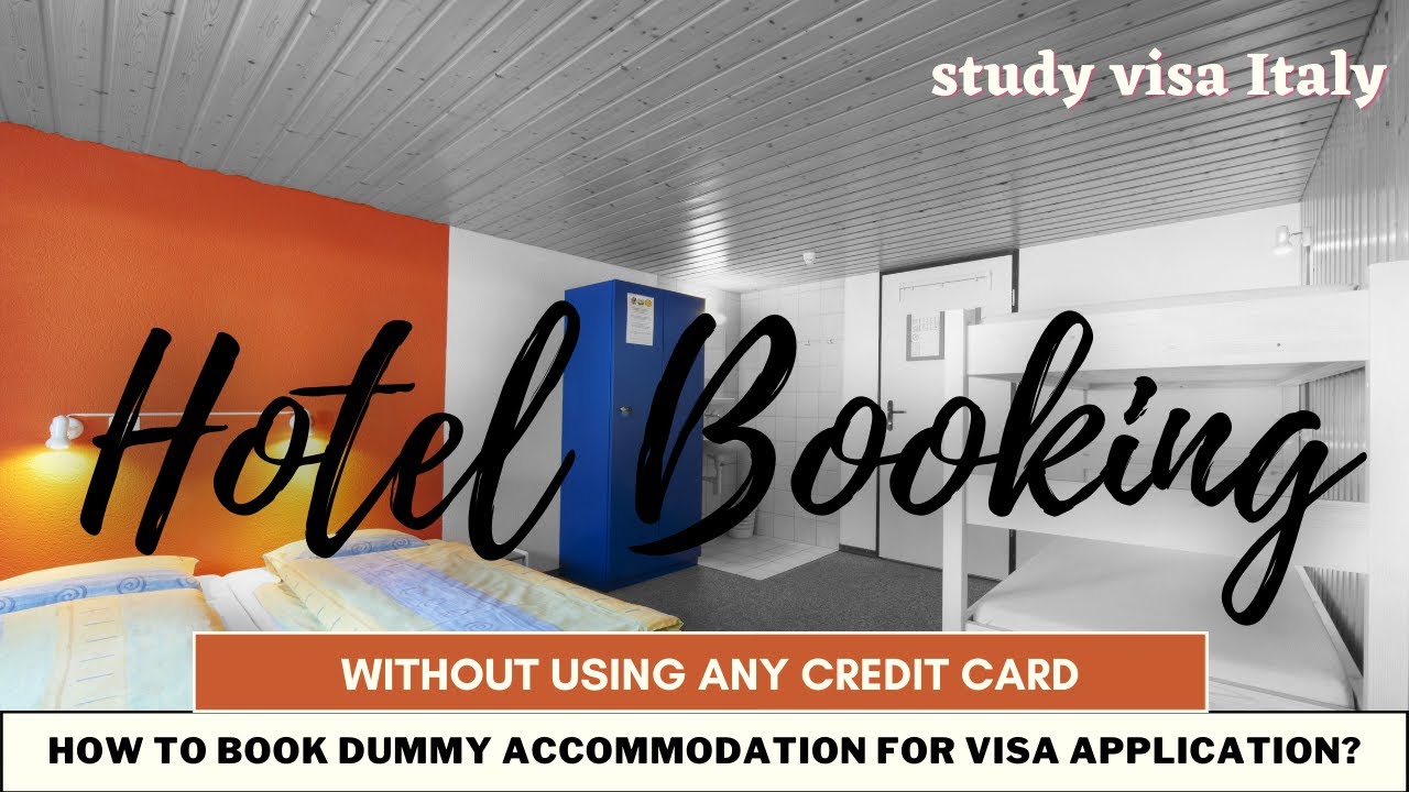 How to book dummy accommodation for Visa Application without using any Credit card | Deep Focus