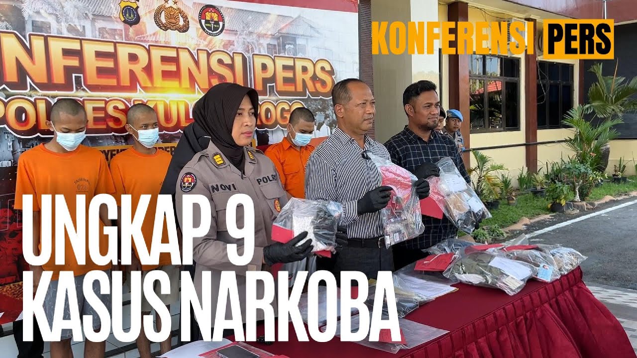 9 Kasus Narkoba di Kulon Progo Terungkap