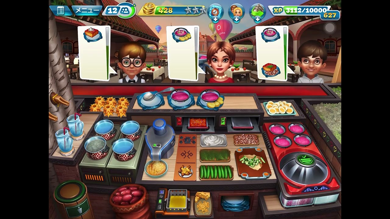 Vilnius Manor 31 ⭐️⭐️⭐️  cooking fever クッキングフィーバー