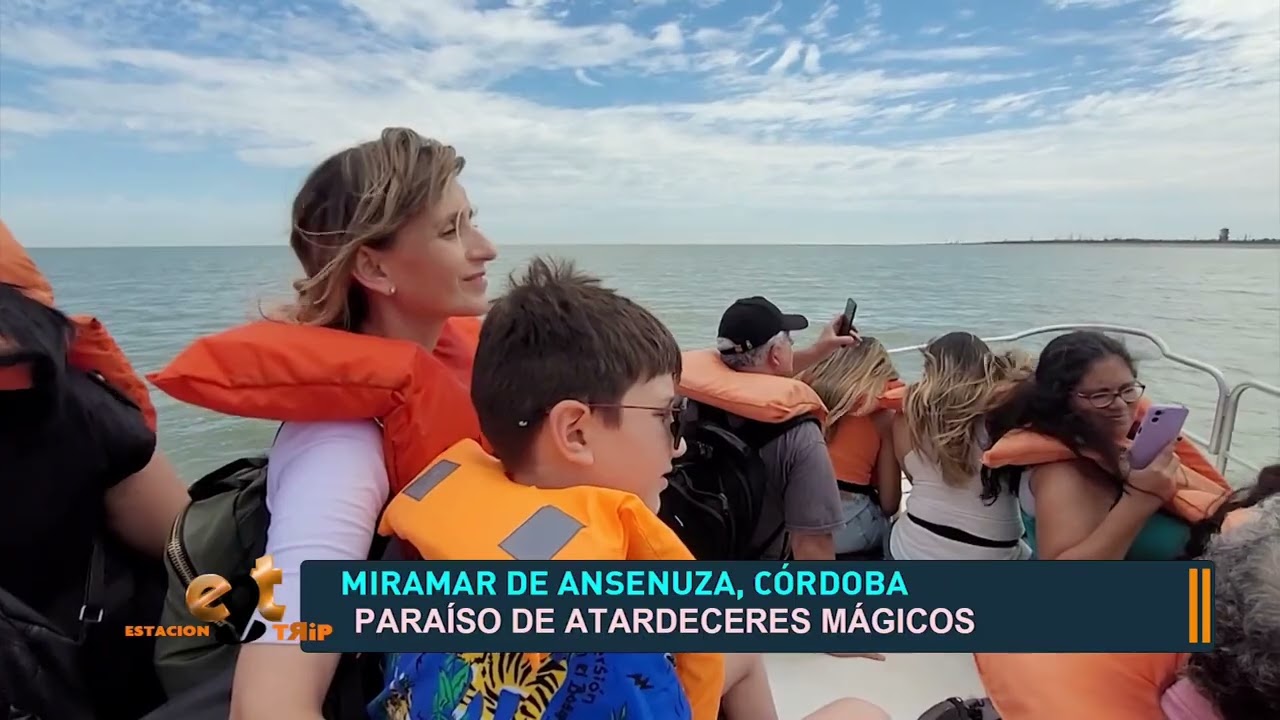 Miramar de Ansenuza, Córdoba.-Estación Trip El DoceTV, 3-12-23