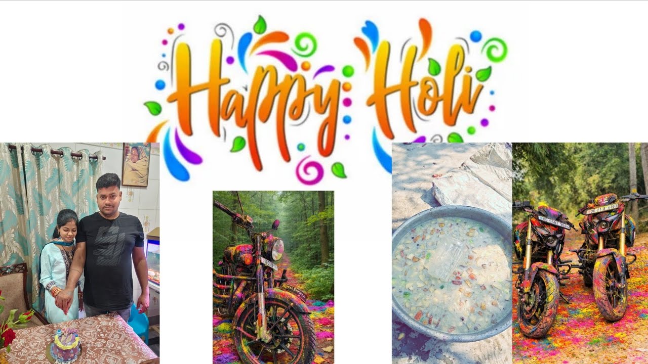 #vlog-85||HAPPY HOLI🚀🥳||@srs_vlog_21 #holi #vairal #vlog #familyvlog #like #anniversary #news 